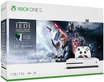 קונסולת Xbox One S 1TB - מלחמת הכוכבים ג'די: חבילת הזמנה נופלת [מופסקת]
